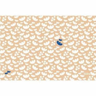 tafelzeil-placemat-moderne-print-oranje-gemakkelijk-schoonmaken-blauw-wit