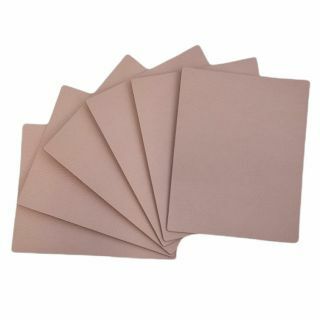 roze-onderzetter-leer-elegante onderzetter-rechthoekig