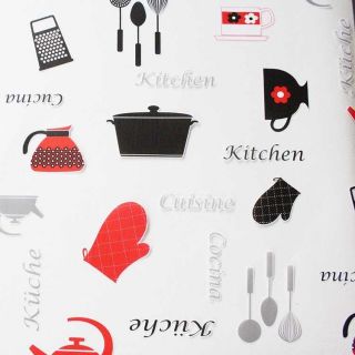 tafelzeil-doorzichtig-transparant-star-kitchen-zwart-rood