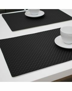 Polyline-placemat-ruitjes-zafiro-vierkantjes-zwart-black-trendy