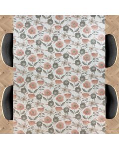 nappe-table-lavable-fleurs-taupe-rose-extérieur-jardin-uninap