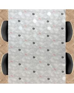 nappe-table-fleurs-lavable-gris-extérieur-jardin-uninap
